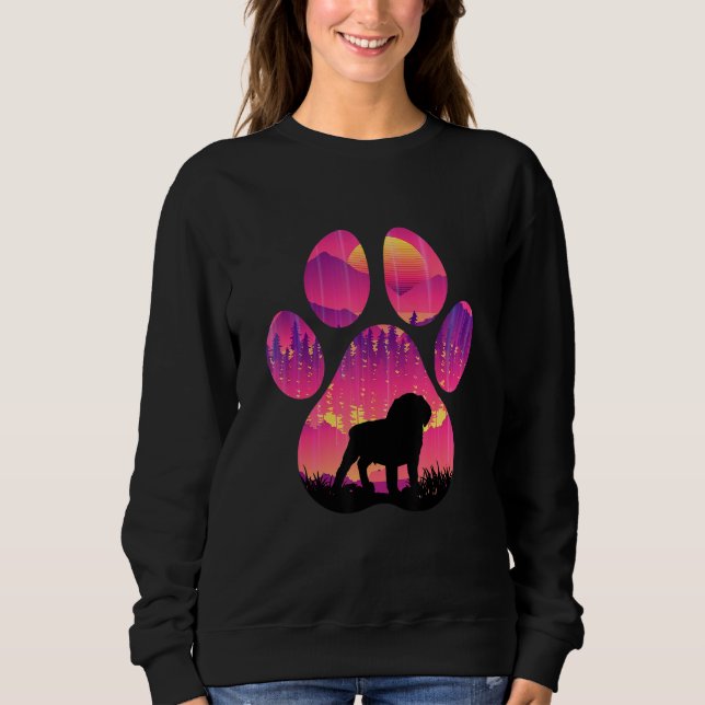 Beabull Paw Mom Dad Dog  Women Men Sweatshirt (Vorderseite)