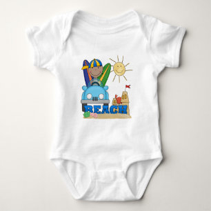 BEACH African American Boy Tshirts and Gifts