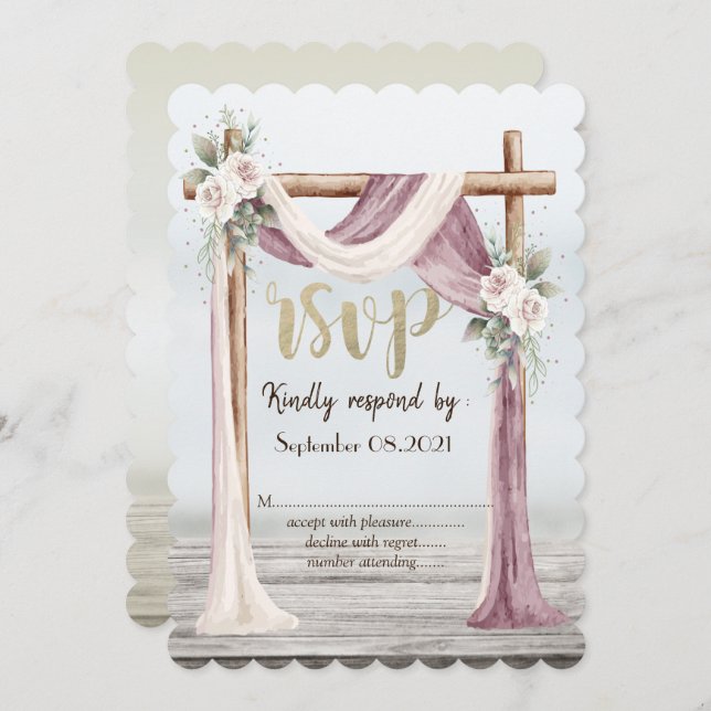 Beach Arbor UAWG Einladung (Vorne/Hinten)