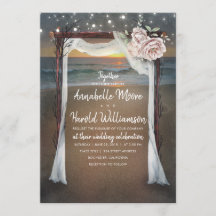 Beach Arch | Sea Sunset | Hochzeiten von String Li