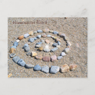 Beach Art Postcard Postkarte