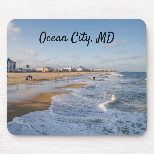 Beach at Ocean City, Maryland Mousepad (Vorne)