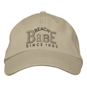 Beach Babe Embroidery Hat Bestickte Kappe