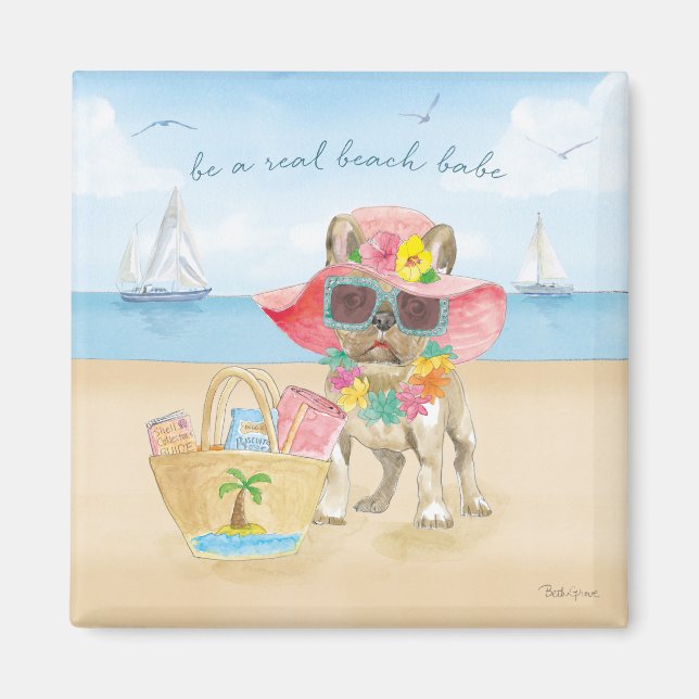 Beach Babe Magnet (Vorne)