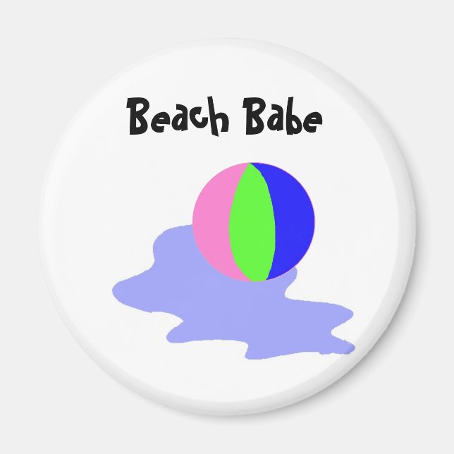 Beach Babe Magnet (Vorne)