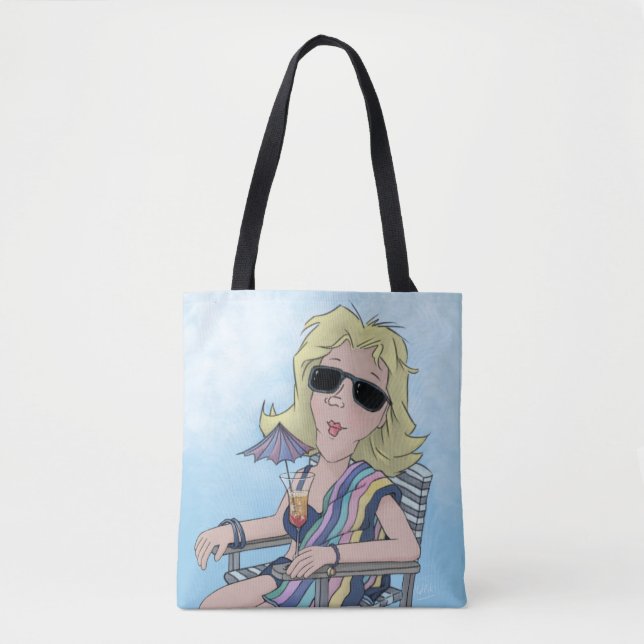 Beach Babe Tote Bag (Vorderseite)