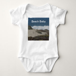 Beach Baby California Küste Landschaft Sand Ozean Baby Strampler