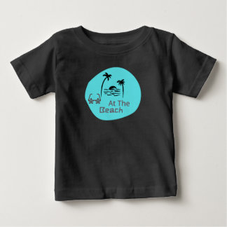 Beach Baby Grau T-shirt