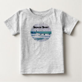 Beach Baby Hang Ten Surfer Baby T - Shirt