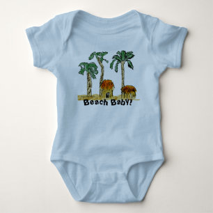 Beach Baby im Paradies Strampler