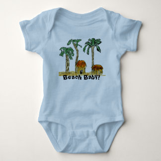 Beach Baby im Paradies Strampler