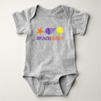 BEACH BABY Urlaub Starfish Sea Muschel Seashell