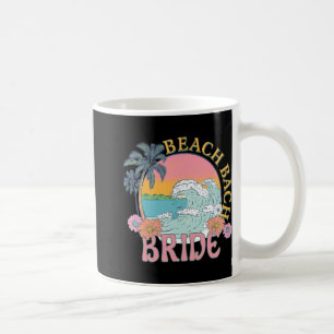 Beach Bach Bride Bridesmaid Retro Summer Bachelore Kaffeetasse