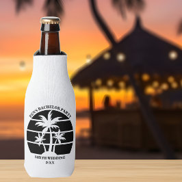Beach Bachelor Party Island Wedding Personalisiert Flaschenkühler