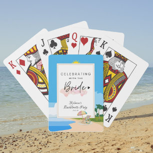 Beach Bachelorette   Henne-Party Spielkarten