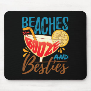 Beach Bachelorette Island Party - Strände verstärk Mousepad