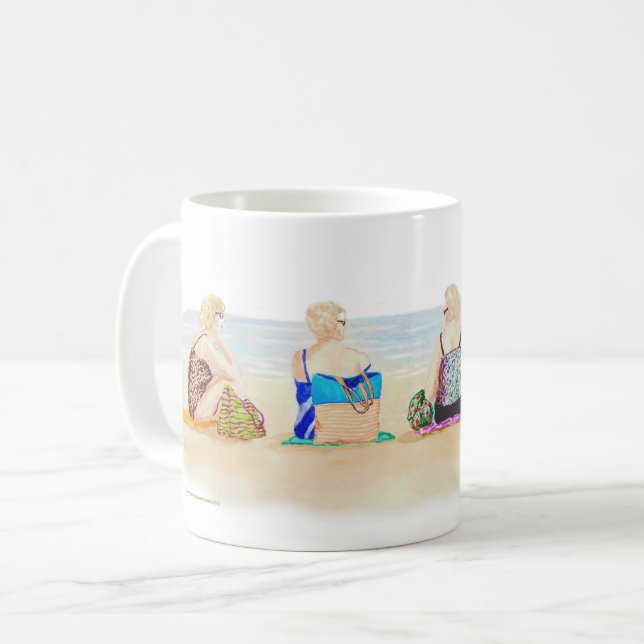 Beach Bags Kaffeetasse (Vorderseite Links)