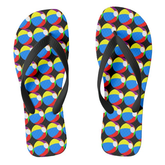 Beach Ball Flip Flops (Fußbett)