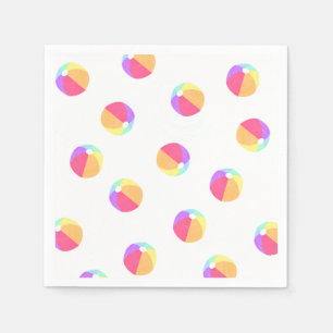Beach Ball Party Napkins Serviette