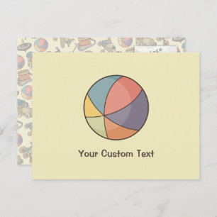 Beach Ball Postkarte