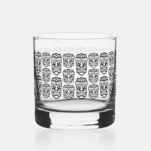 Beach Bar Party Retro Tiki Whiskyglas