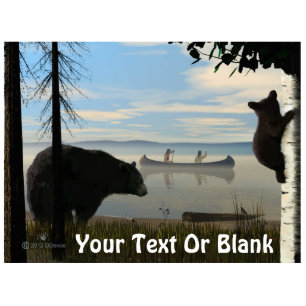 Beach Bears Fotoskulptur Magnet