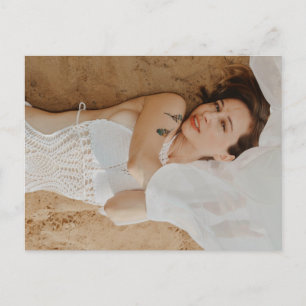 Beach Beauty Foto Postkarte