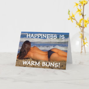 BEACH BIKINI MÄDCHENKARTE KARTE