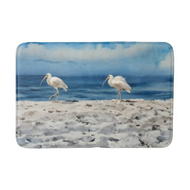 Beach Birds Bath Mat Badematte
