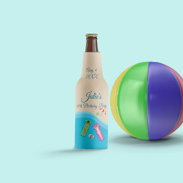 Beach Birthday Flaschenkühler