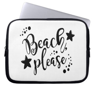 Beach bitte laptopschutzhülle