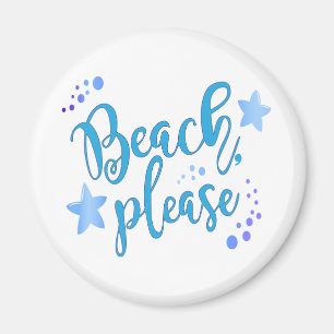 Beach bitte magnet