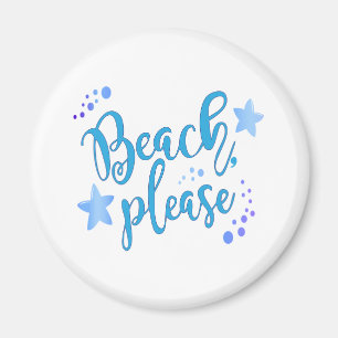 Beach bitte magnet