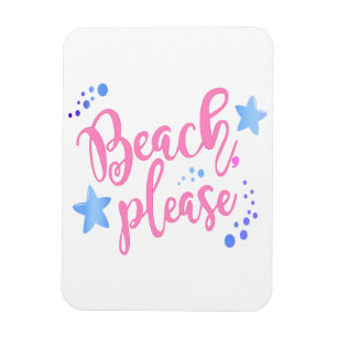 Beach bitte magnet