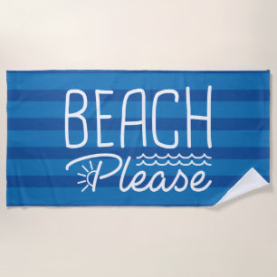 Beach bitte strandtuch