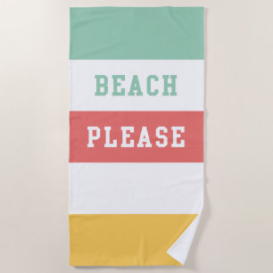Beach bitte strandtuch