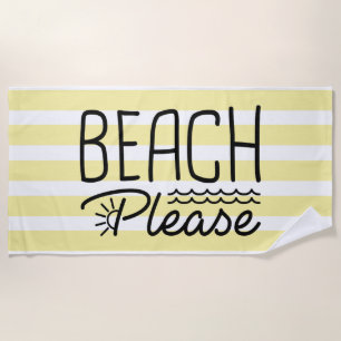 Beach bitte strandtuch