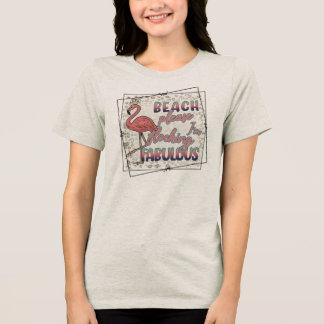 Beach bitte Tri-Blend shirt