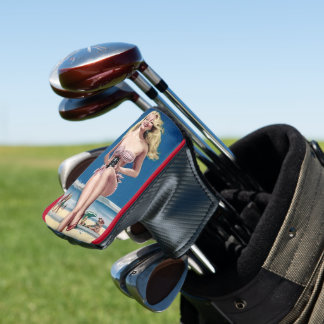 Beach Blanket-Button Golf Headcover