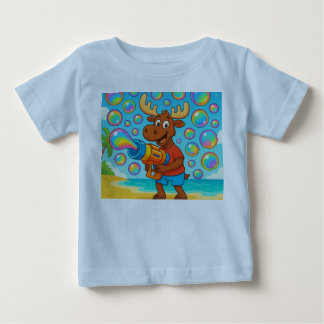 Beach Blaster Moose – Bubble Fun T-Shirt für Kinde