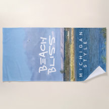 Beach Bliss Lake Michigan Lake