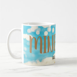 Beach Blue Seagull Personalisiert Kaffeetasse