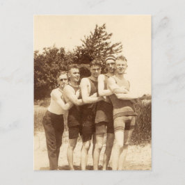 Beach Boys der 1900er Postkarte
