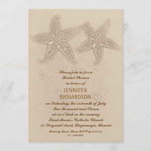 BEACH BRIDAL SHOWER EINLADUNGEN