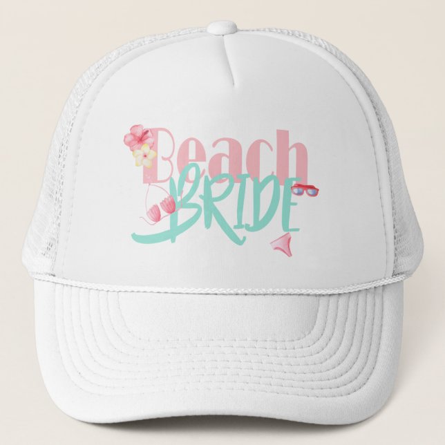 beach-bride-blue.gif truckerkappe (Vorderseite)