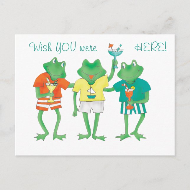 Beach Buddies Postkarte (Vorderseite)