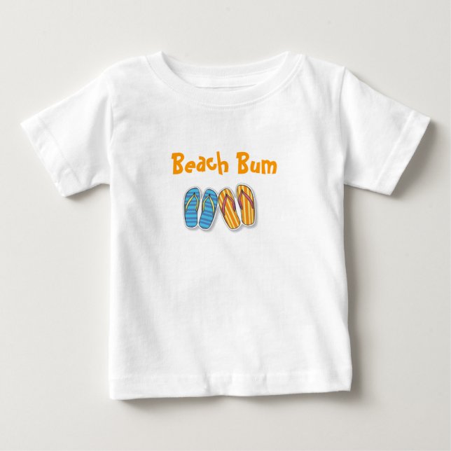 Beach Bum Baby T-shirt (Vorderseite)