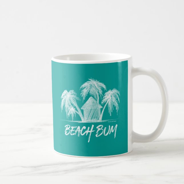 Beach Bum Coffee Mug Kaffeetasse (Rechts)