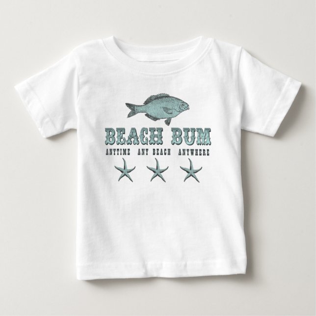 Beach Bum ~ Jederzeit jeder Strand Überall T - Shi Baby T-shirt (Vorderseite)