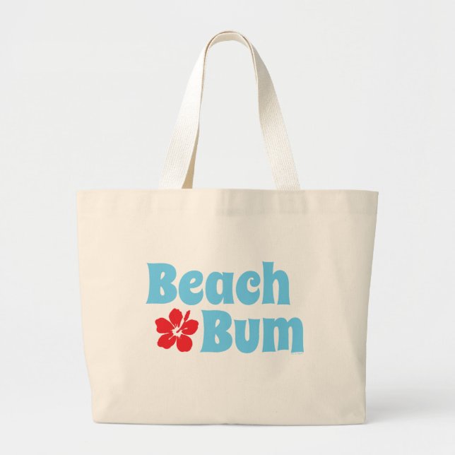 Beach Bum Jumbo Stoffbeutel (Vorne)